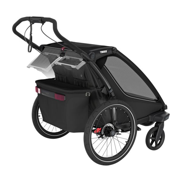 Thule Chariot G3 Sport 2 Fietskar - Black