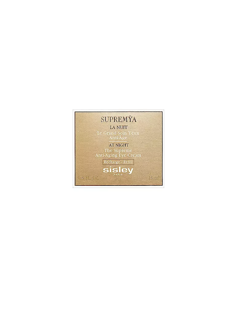 SISLEY Augencreme - Supremÿa Le Grand Soin Yeux Anti-Âge REFILL 15ml keine Farbe
