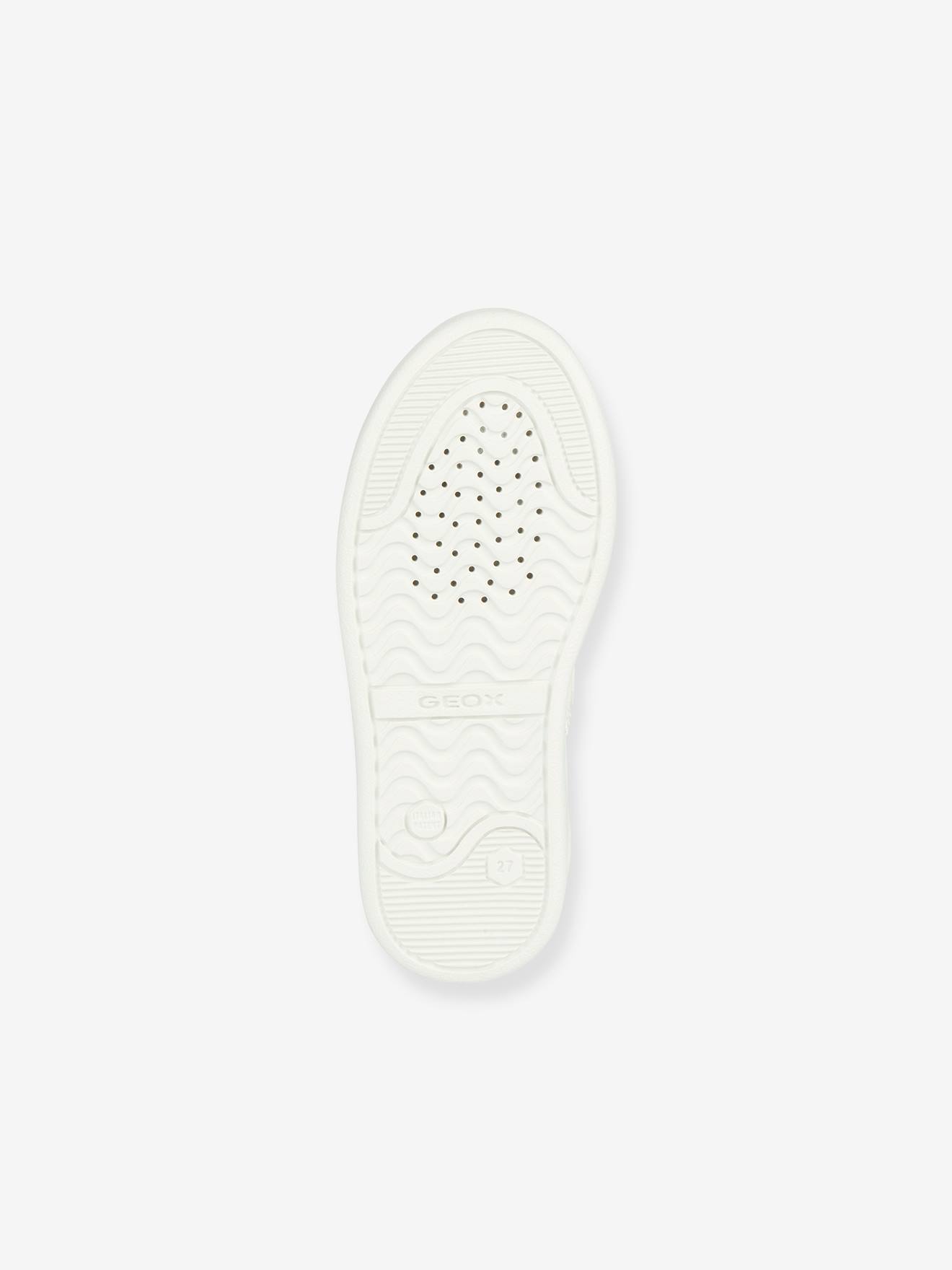 Tênis Geox® J Djock Branco com Cadarço para Meninas