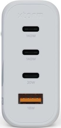 GaN² Ultra-adapter - 140W - Compact - GRS-gecertificeerd Gerecycled Plastic