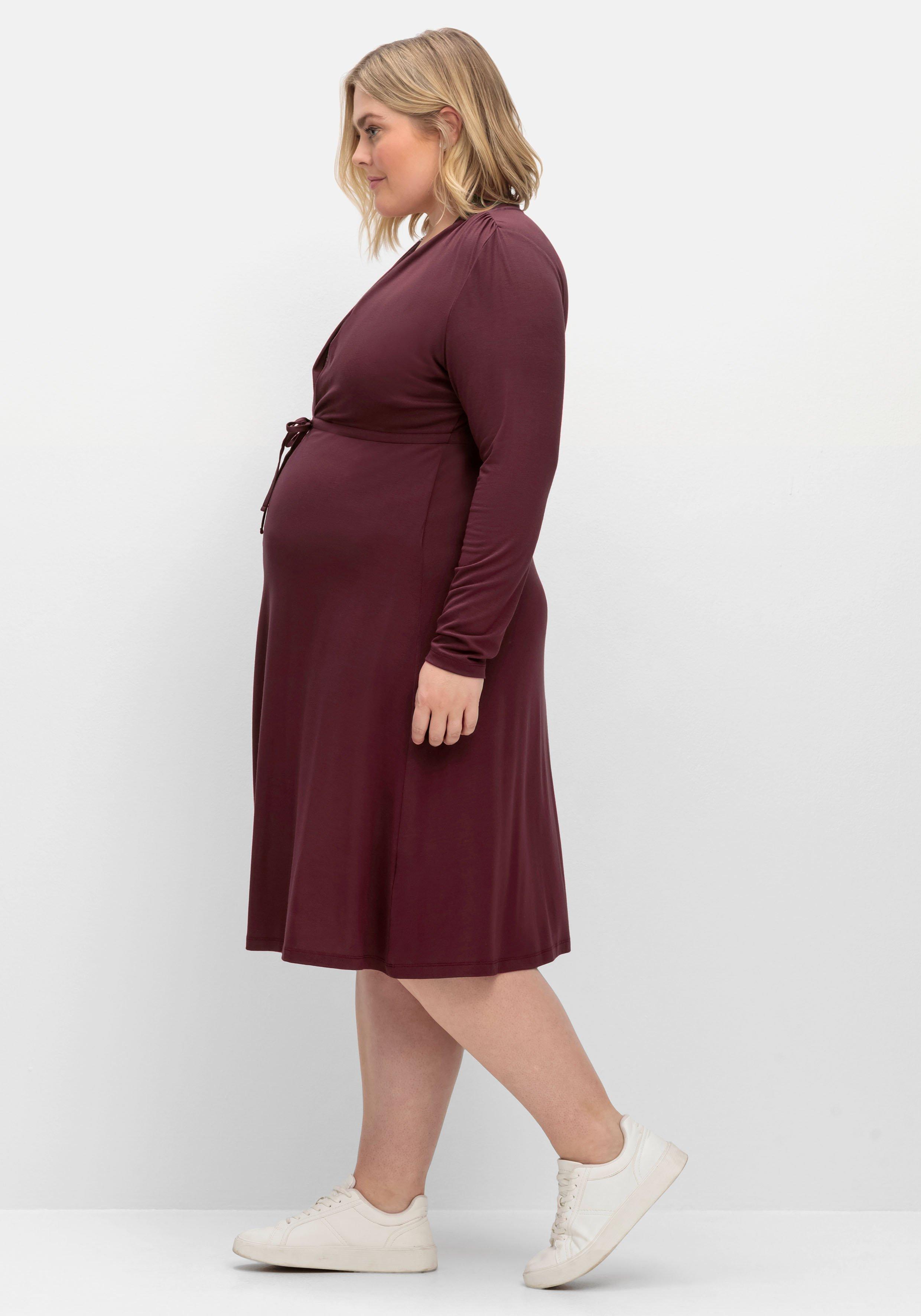 Stillkleid aus Jersey, mit Minimalprint