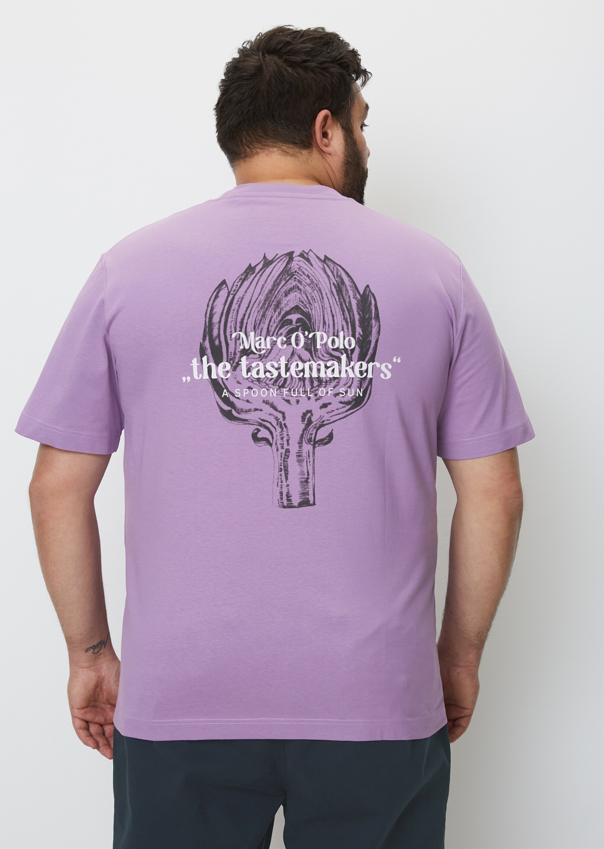 T-Shirt regular mit Rückenprint