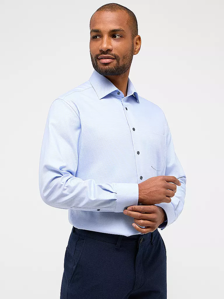 ETERNA Hemd Modern Fit blau