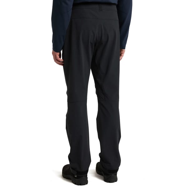 Pantalon ski de randonnée HAGLÖFS MORÄN SOFTSHELL STANDARD PANT ME TRUE BLACK