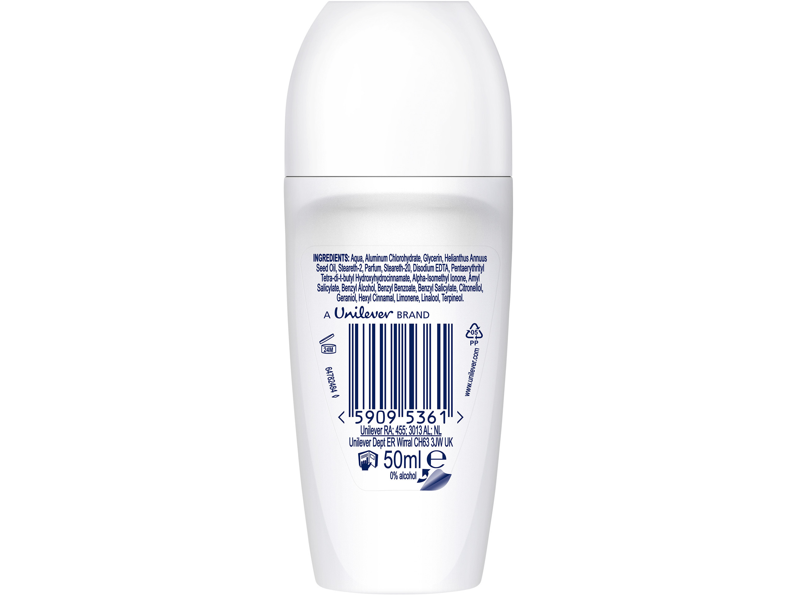 DESODORIZANTE ROLL-ON DOVE CLASSIC 48H 50ML