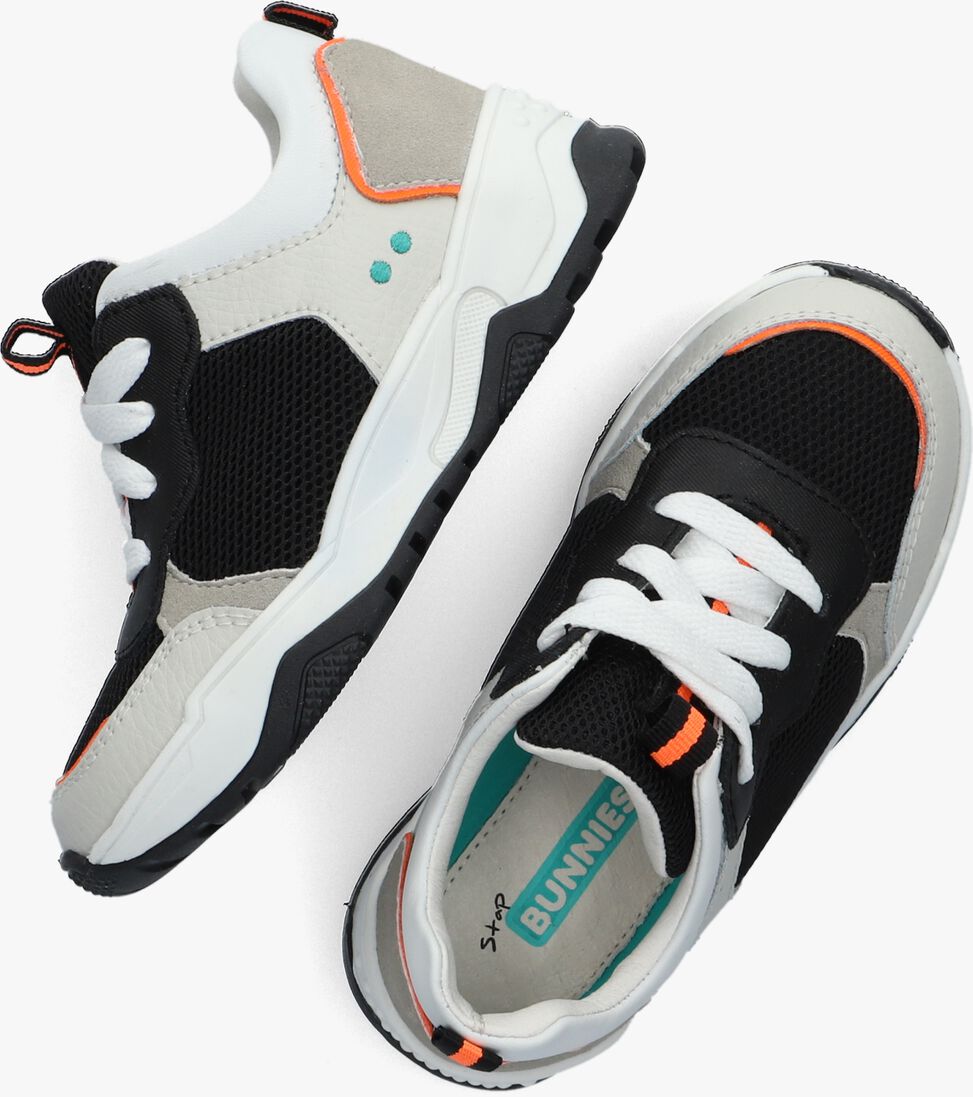 BUNNIESJR zwarte bunniesjr lage sneakers charly chunky