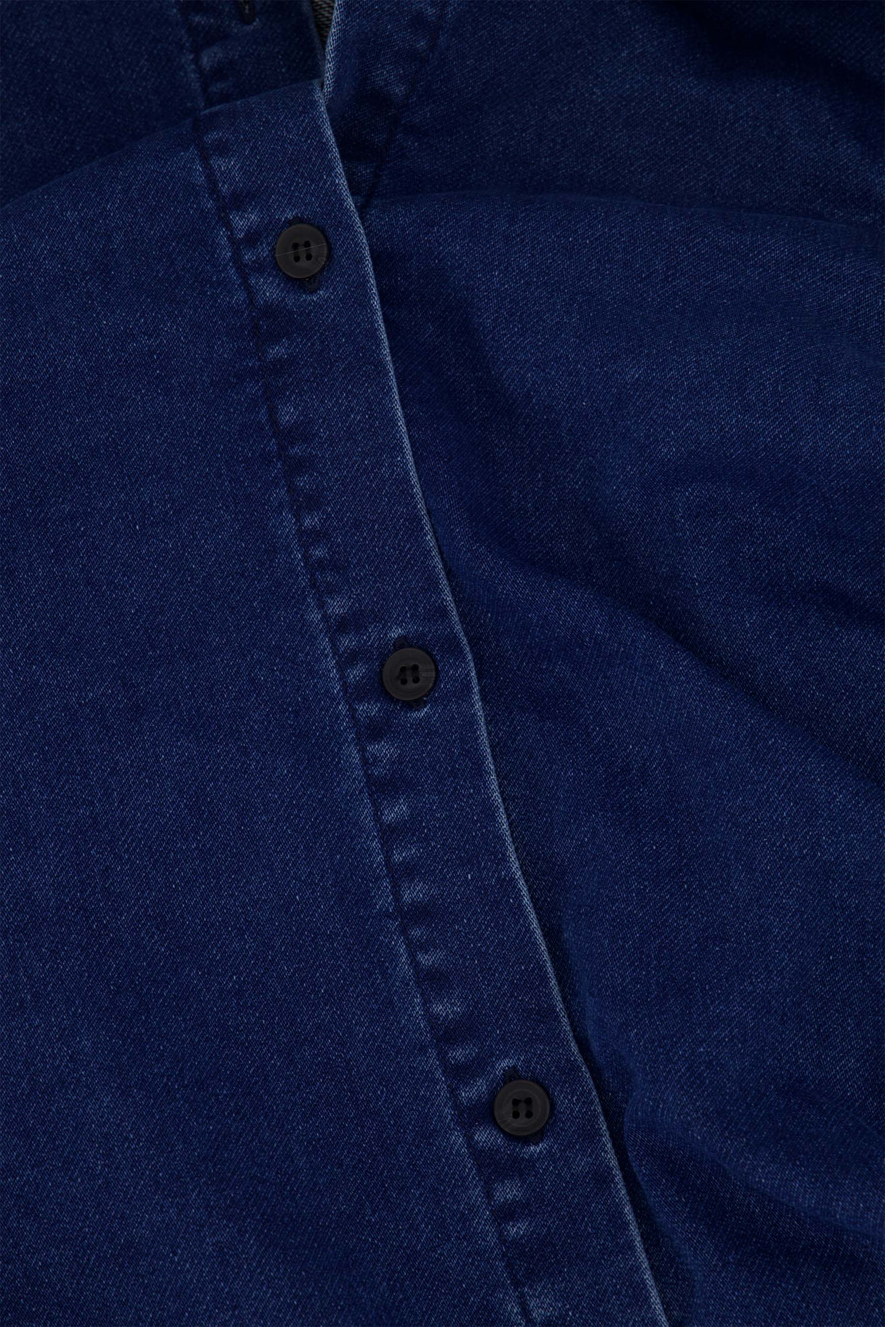 jurk van jogger denim stof