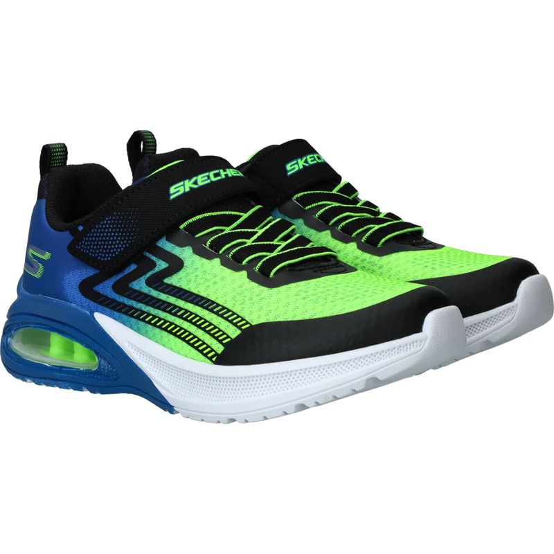 Skechers Microspec max Advance Sneakers Groen Jongens