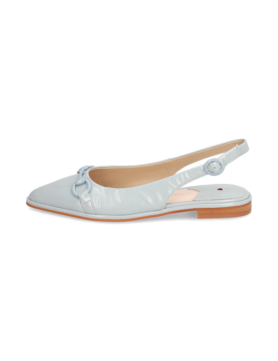 Lackleder Slingpumps