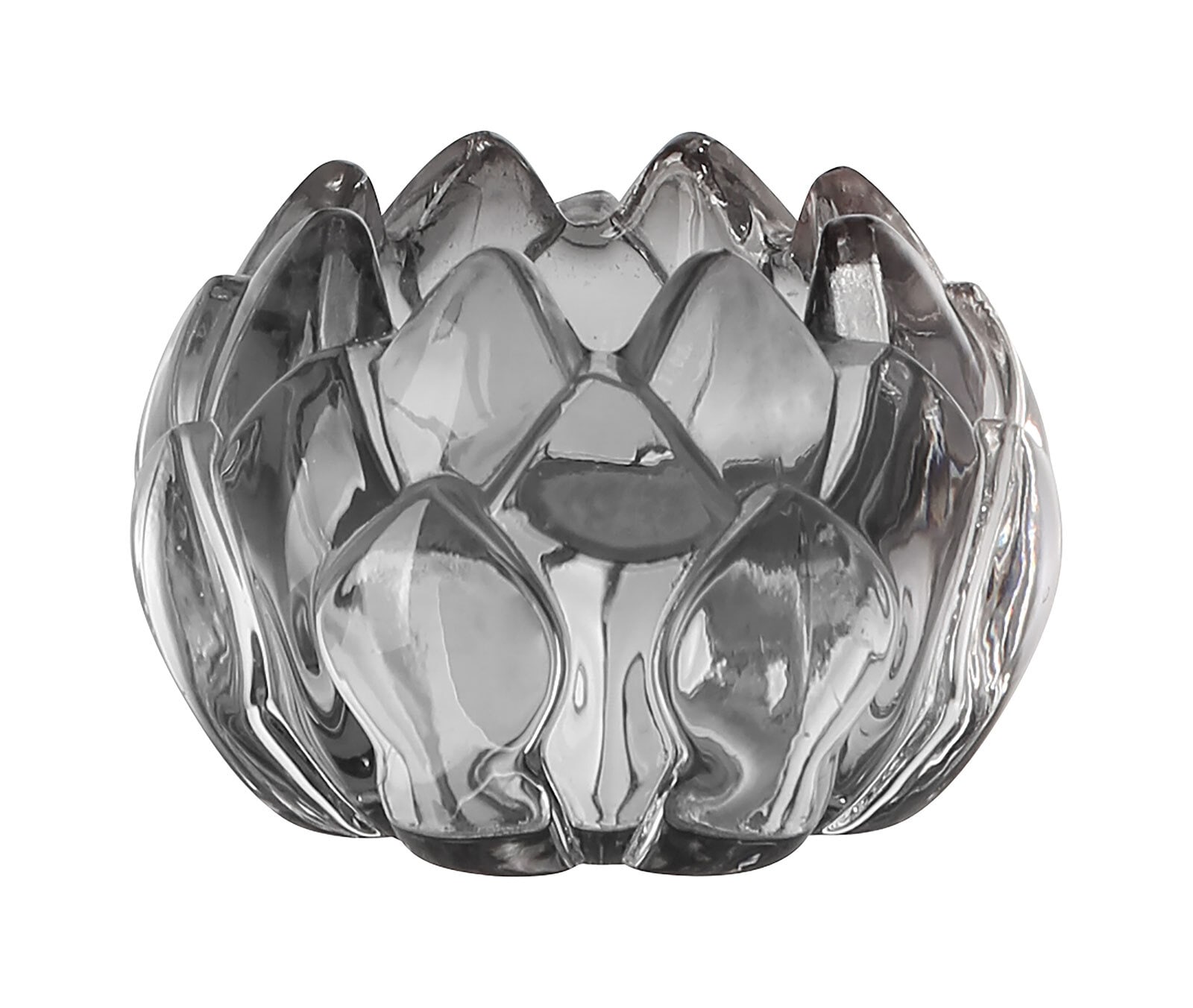 Fink Teelichthalter LOTTA 8,5 cm grau