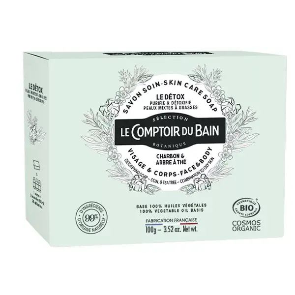 Sabonete Detox Orgânico Le Comptoir du Bain 100g