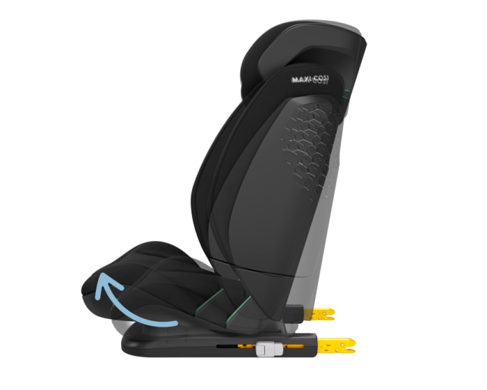 RodiFix S Comfort i-Size 3.5 - 12 Y  100 - 150 cm  15 - 36 kg    AirProtect® Sicherheitskissen  |    G-CELL Seitenaufprallschutz  |    Atmungsaktive Komfortstoffe   |    Mehrere Liegepositionen  |