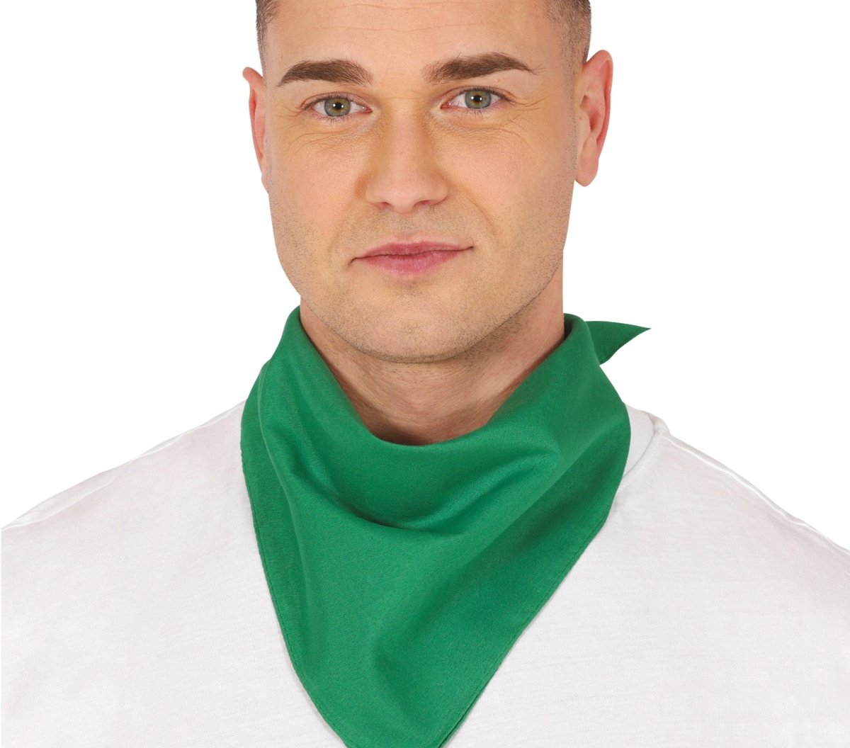Groene Bandana 54cm