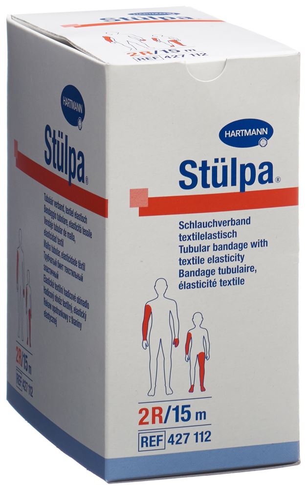 STUELPA Schlauchverband 6cmx15m Gr2R Rolle 1 Stk