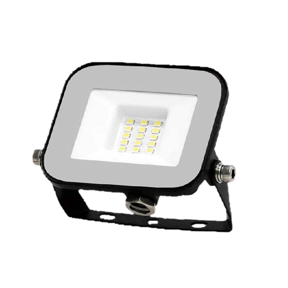 V-TAC VT-44010 - Zwarte LED-schijnwerper - Samsung - IP65 - 10W - 735 lumen - 4000K - 5