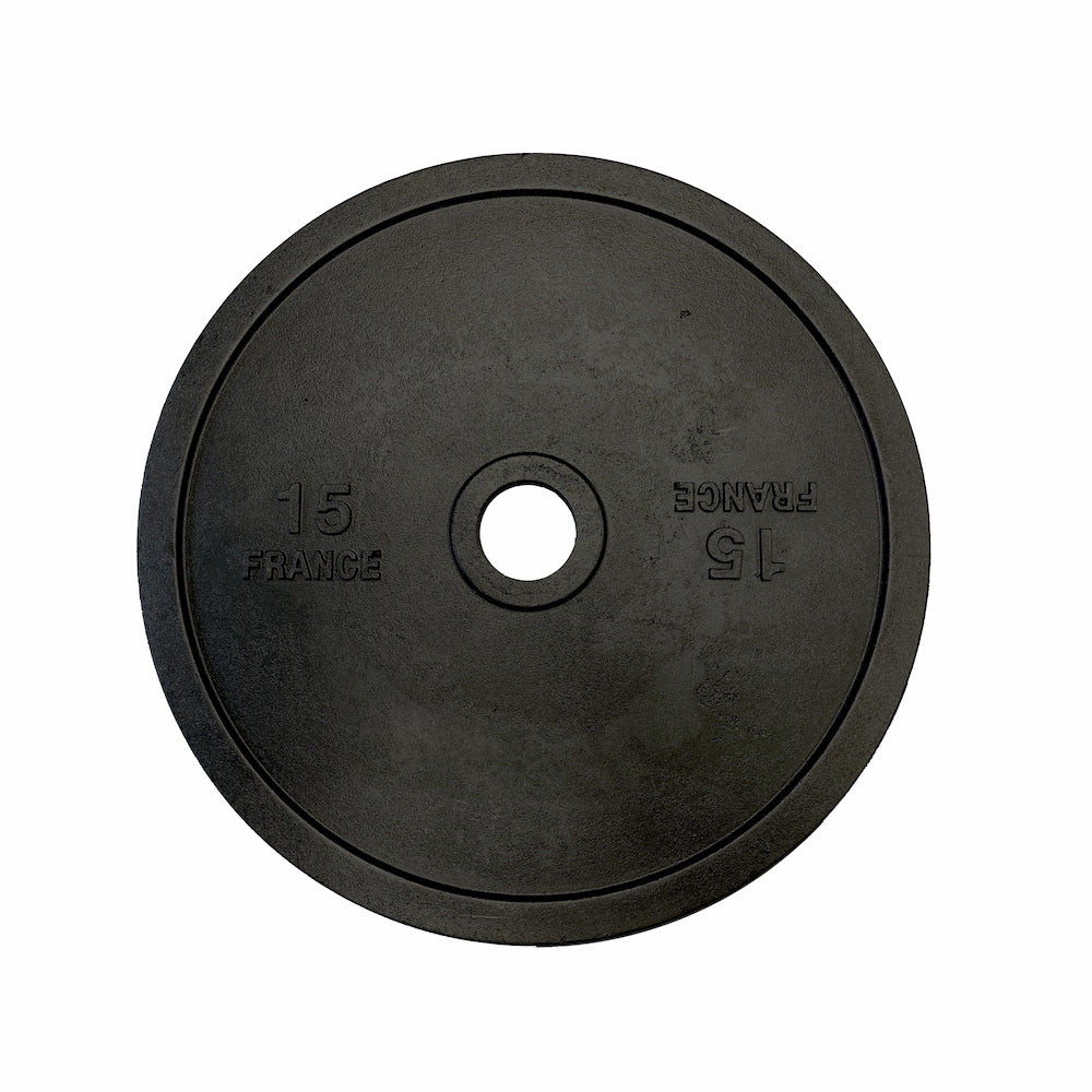 HEUBOZEN Disque de fonte olympique 51 mm - 15 kg
