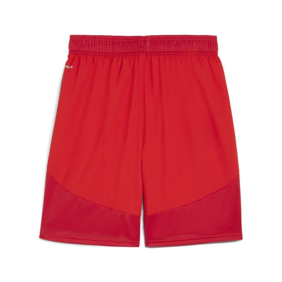 PUMA Short teamFINAL - Rouge/Blanc