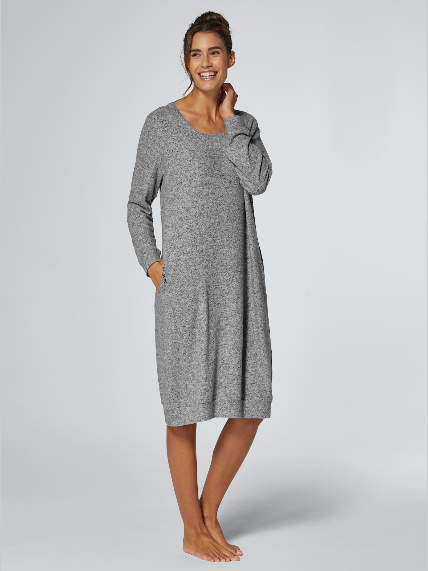 T-shirt long tricot fin très doux