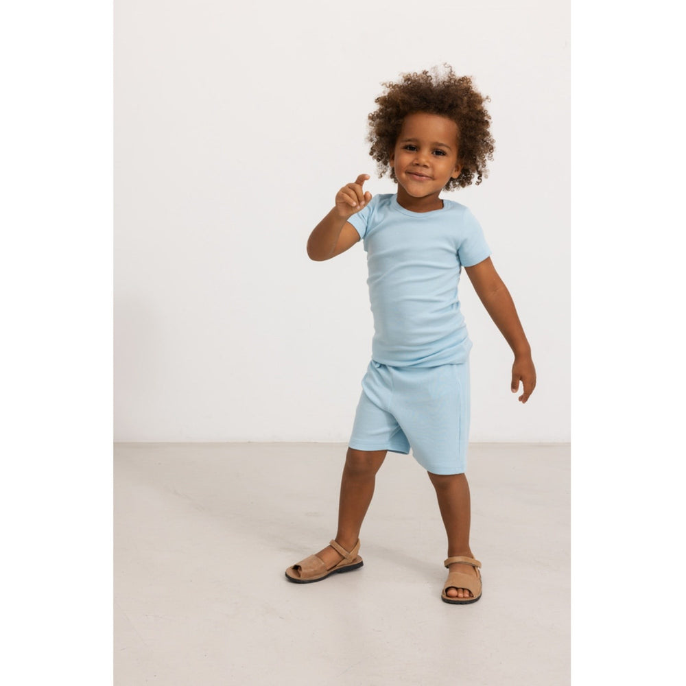 Køb MarMar Modal Fine Rib Heavenly Blue Paulo Shorts