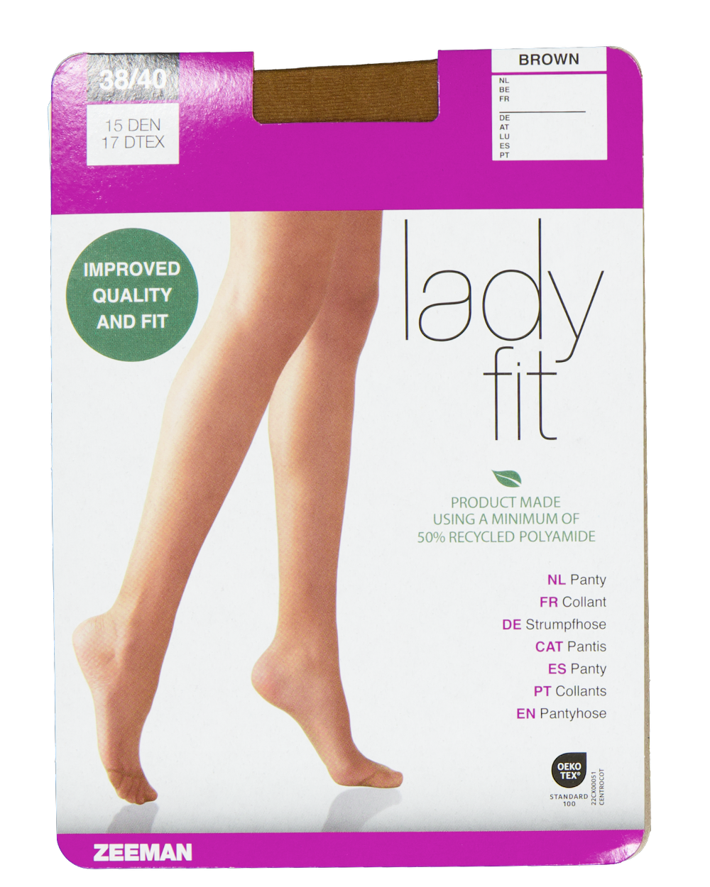Lady fit Panty - Bruin