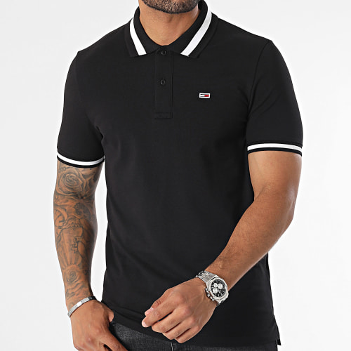 Polo Manches Courtes Tipped 2220 Noir