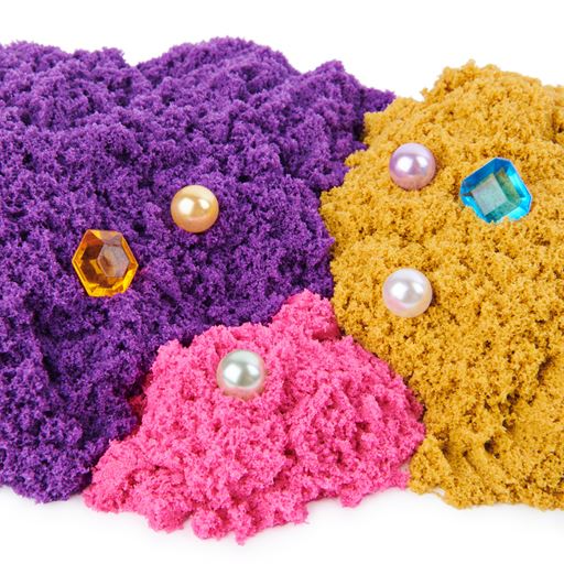 Kinetic Sand Havfrue Krystal Legesæt