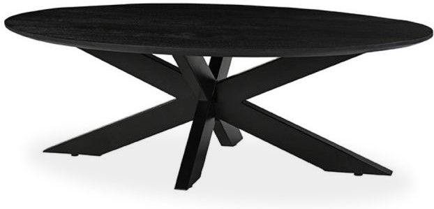 Salontafel Zwart AC-49.091 James B130 x D70 x H43 cm