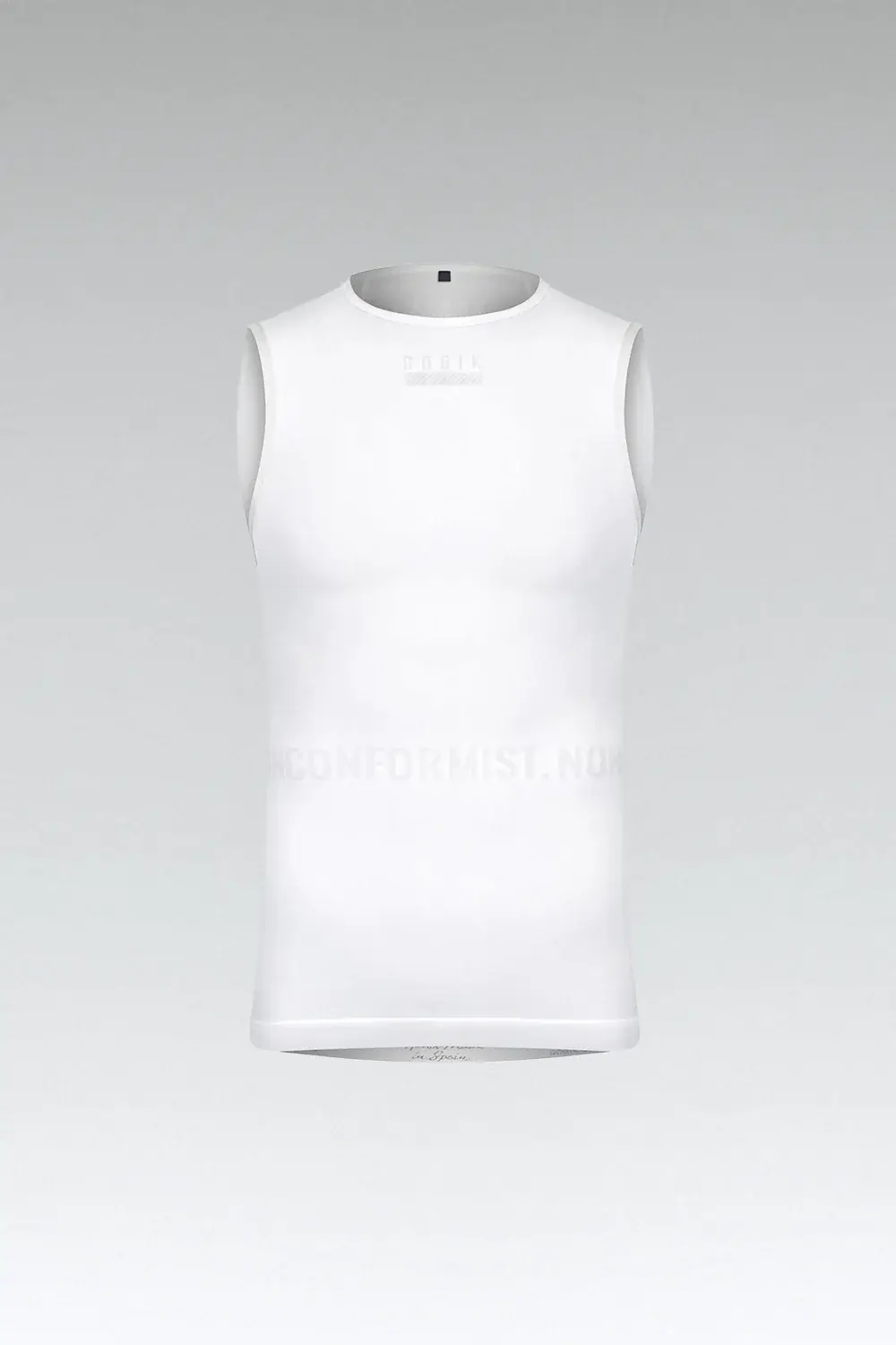 Gobik Limber Skin Ondershirt Zonder Mouwen Wit Heren
