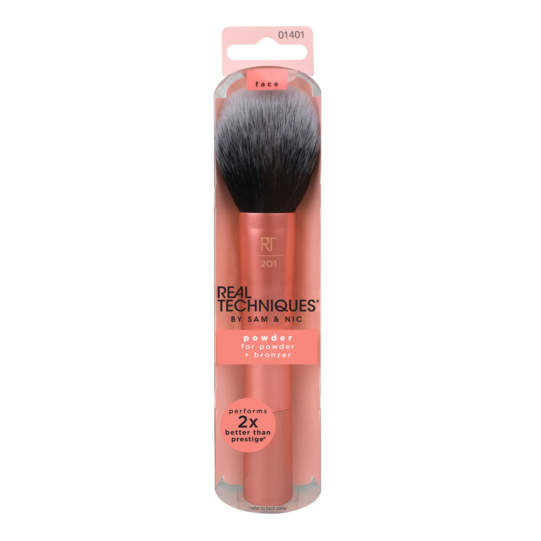 REAL TECHNIQUES  Powder Brush Nº 201, Pincel para Pó - 1un