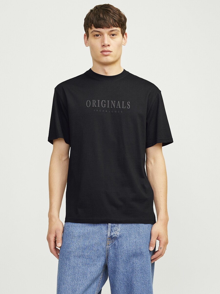 JACK & JONES<br>Camiseta com hals redondos e logotipo