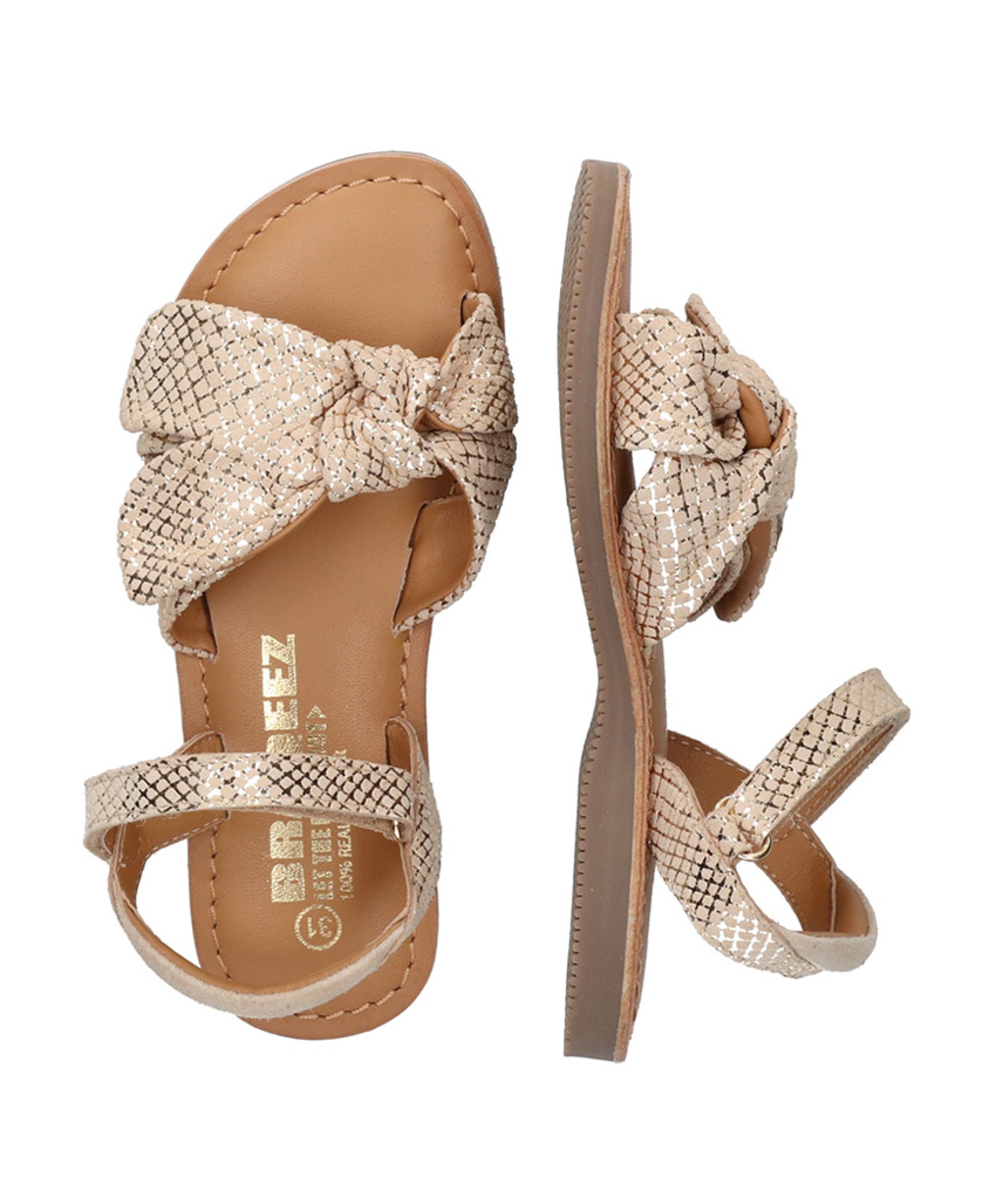 Braqeez  Sam meisjes sandalen goud