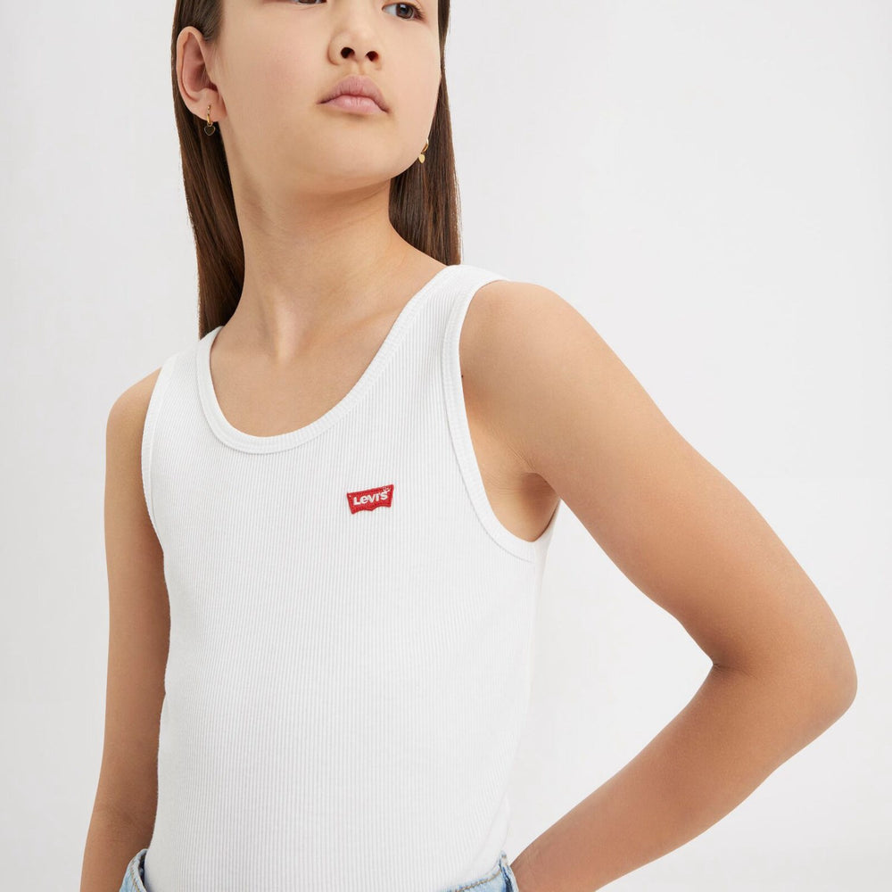 Køb Levi's Bright White Lvg Meet Og Greet Ribbed Tank Top