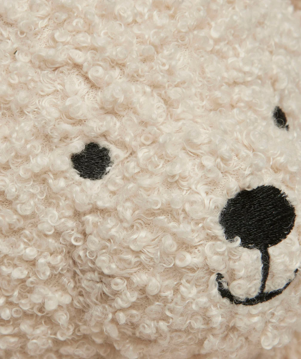 JOLLEINPELUCHE OURS EN SHERPA BEIGE