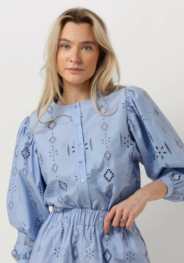 IBANA lichtblauwe ibana blouse telina