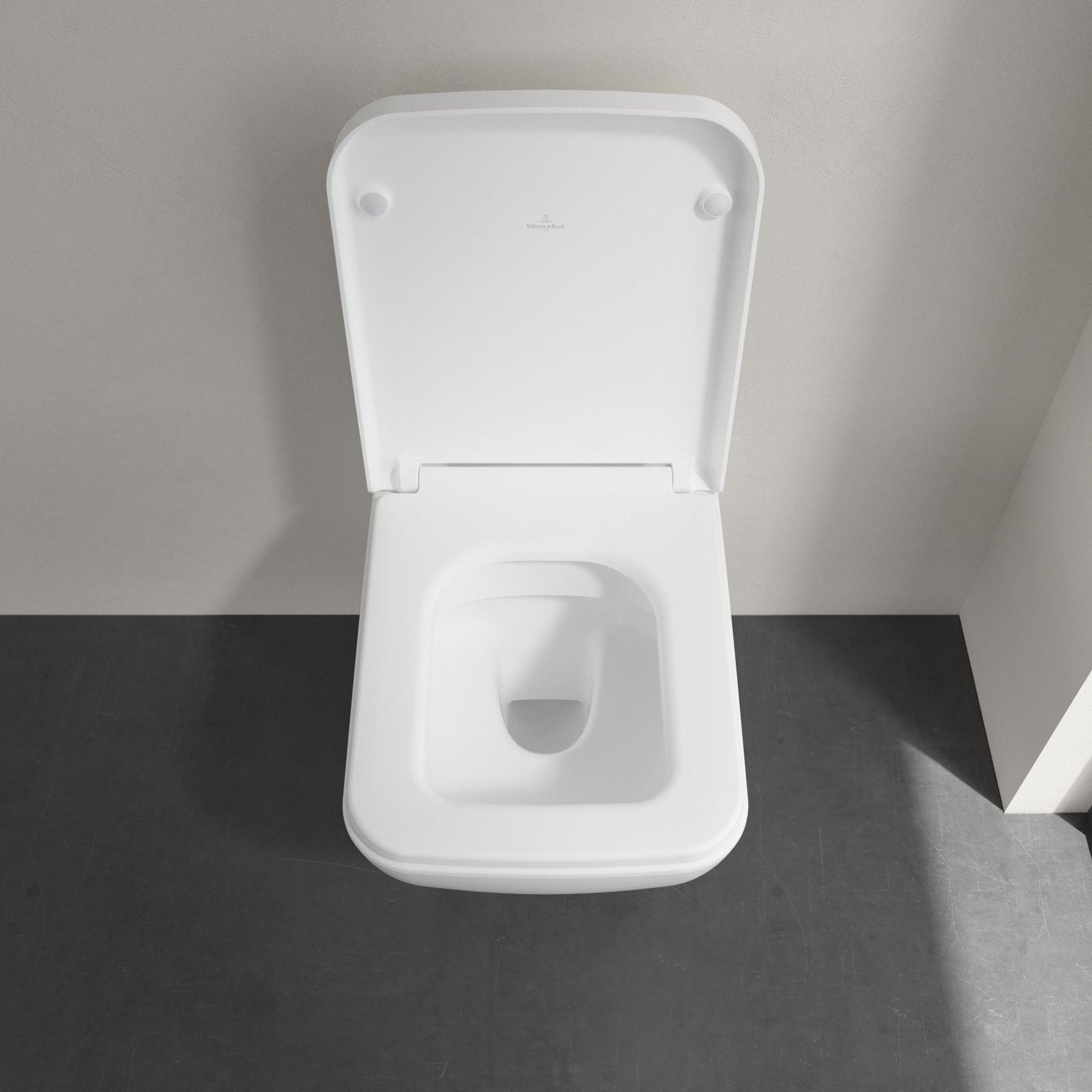 Villeroy & Boch Venticello softclose toiletzitting met quick release wit mat