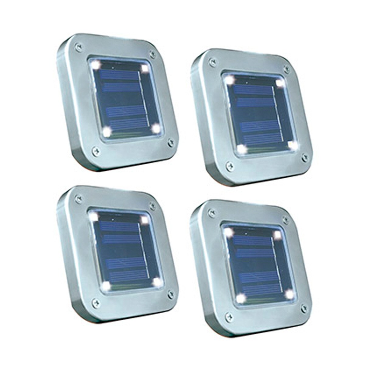 Starlyf® Leistungsstarke Solar LED - Gartenstrahler 4 Stück Solar Lights