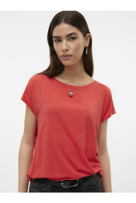 Vero Moda rode dames t-shirt