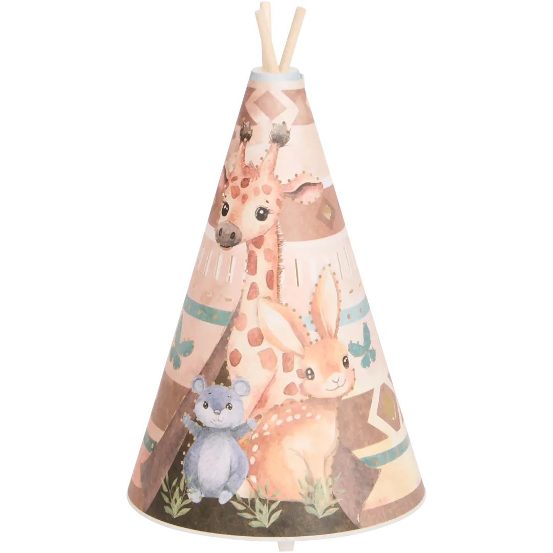 Deluxa tipitent lampje Ø 11,5 x 20 cm | diverse varianten