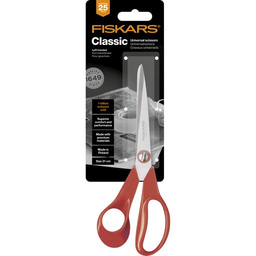 Fiskars Classic Venstrehåndede Universalsaks