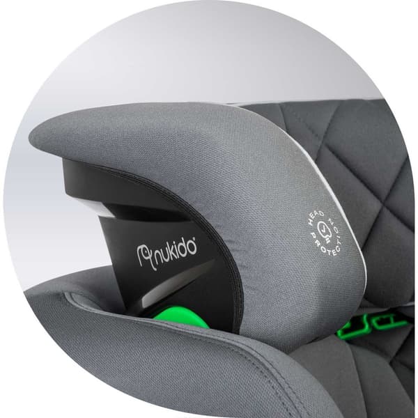 Bilstol Nukido Louis Grå 15-36 kg ISOFIX