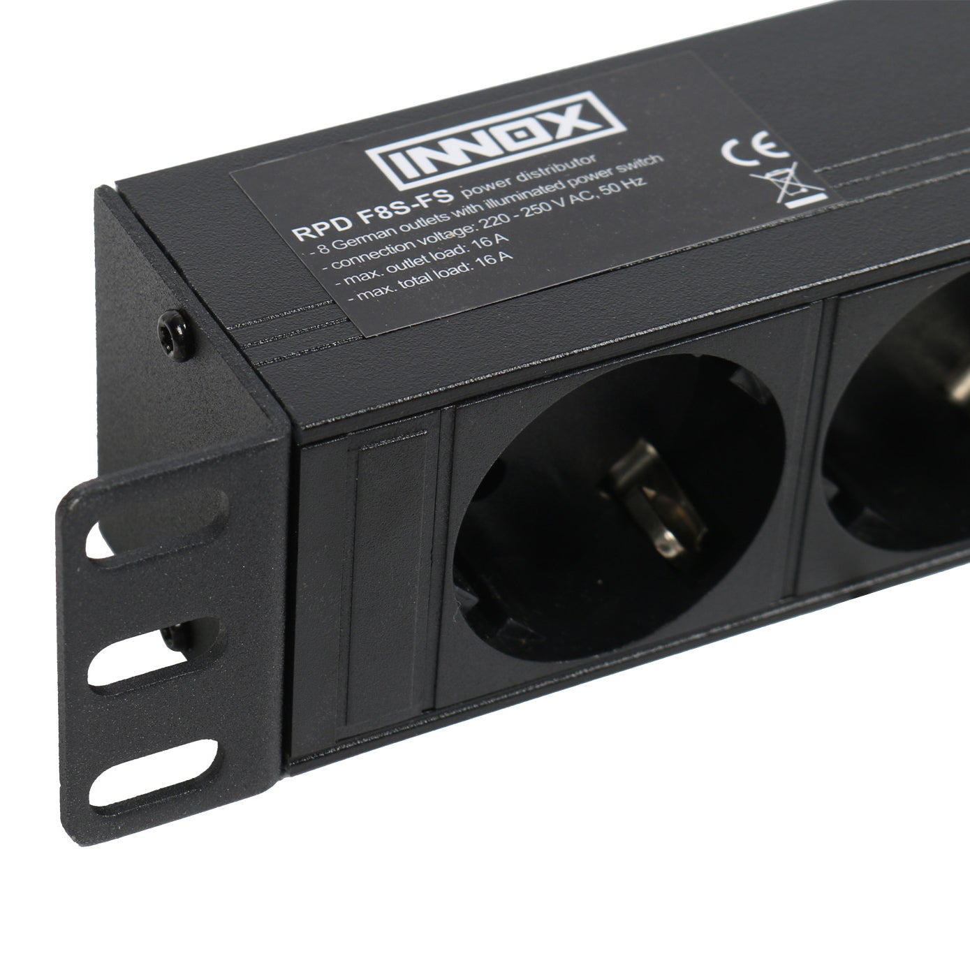 Innox RPD F8S-FS 19 inch stroomverdeler