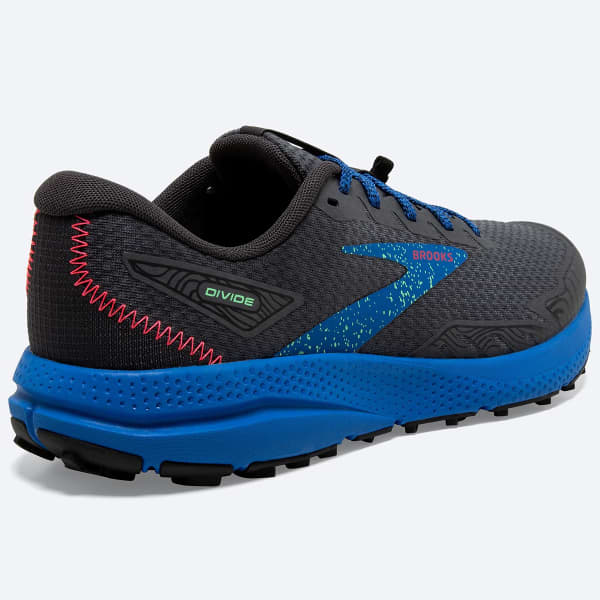 Chaussure trail BROOKS DIVIDE 4 EBONY/BLACK/VICTORIA BLUE
