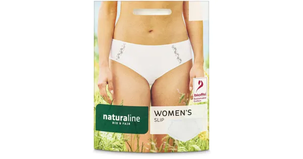 Naturaline Textil Damen Slip weiss XL