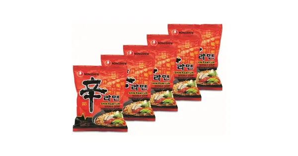 Nongshim Shin Ramen 5x120g