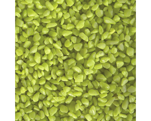 Aquariumgrind, gekleurd grind 3-5 mm 5 kg pastelgroen