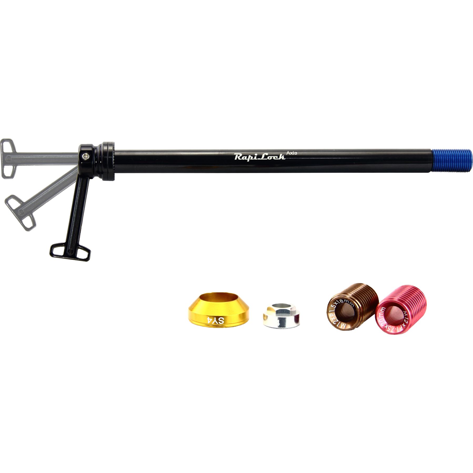 RapiLock Axle 154 MTB Achter 12x142/12x148 Steekas