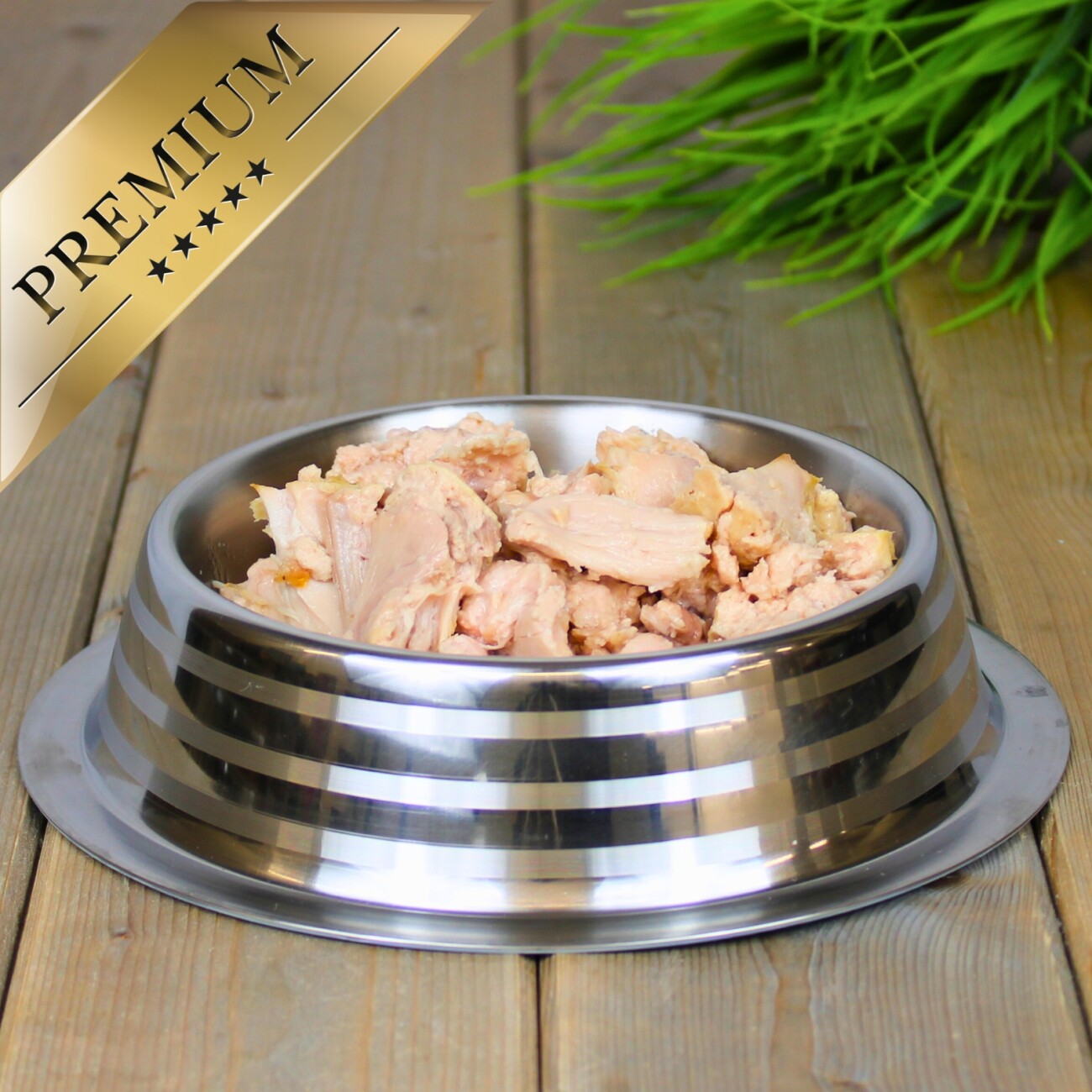 Lyra Pet Lecker.Pet Luna's 100 % Huhn und Pute Hundefutter Nassfutter 6x400 g