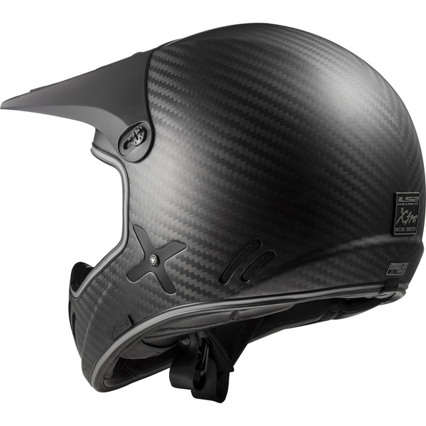 LS2 - Casque MX471 Xtra Solid Noir Mat / Carbone