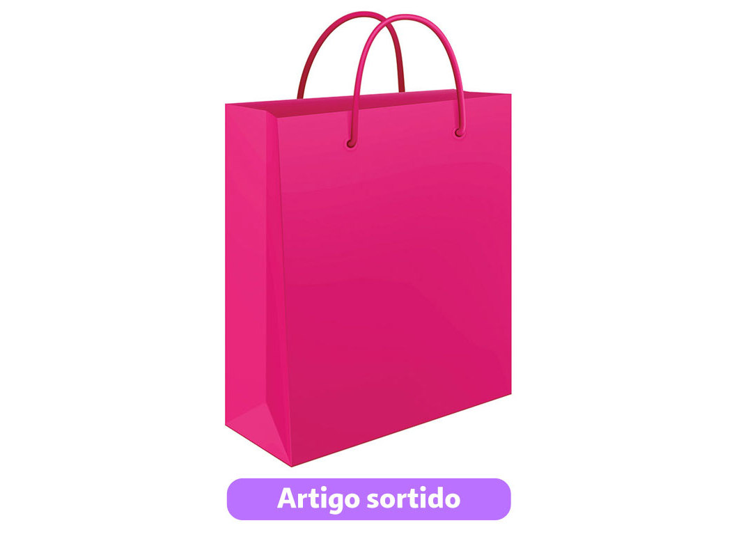 SACO PAPEL MITOS XL 45X48X17CM CORES SORTIDAS