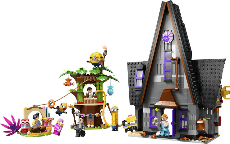 Lego Minions og Grus familiepalæ 75583